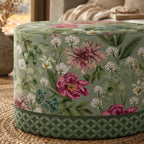 Pouf Rotondo Giardino Verde