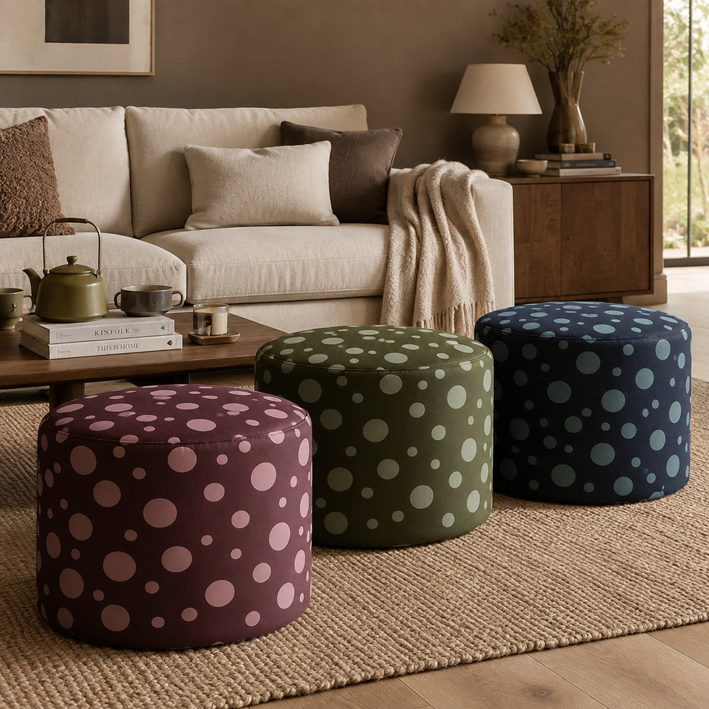 Pouf Rotondo Pois