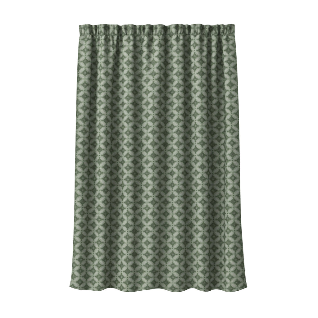 Tenda Velluto Giardino Verde