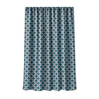 Tenda Velluto Giardino Blu