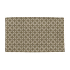 Tappeto Velluto Giardino Beige