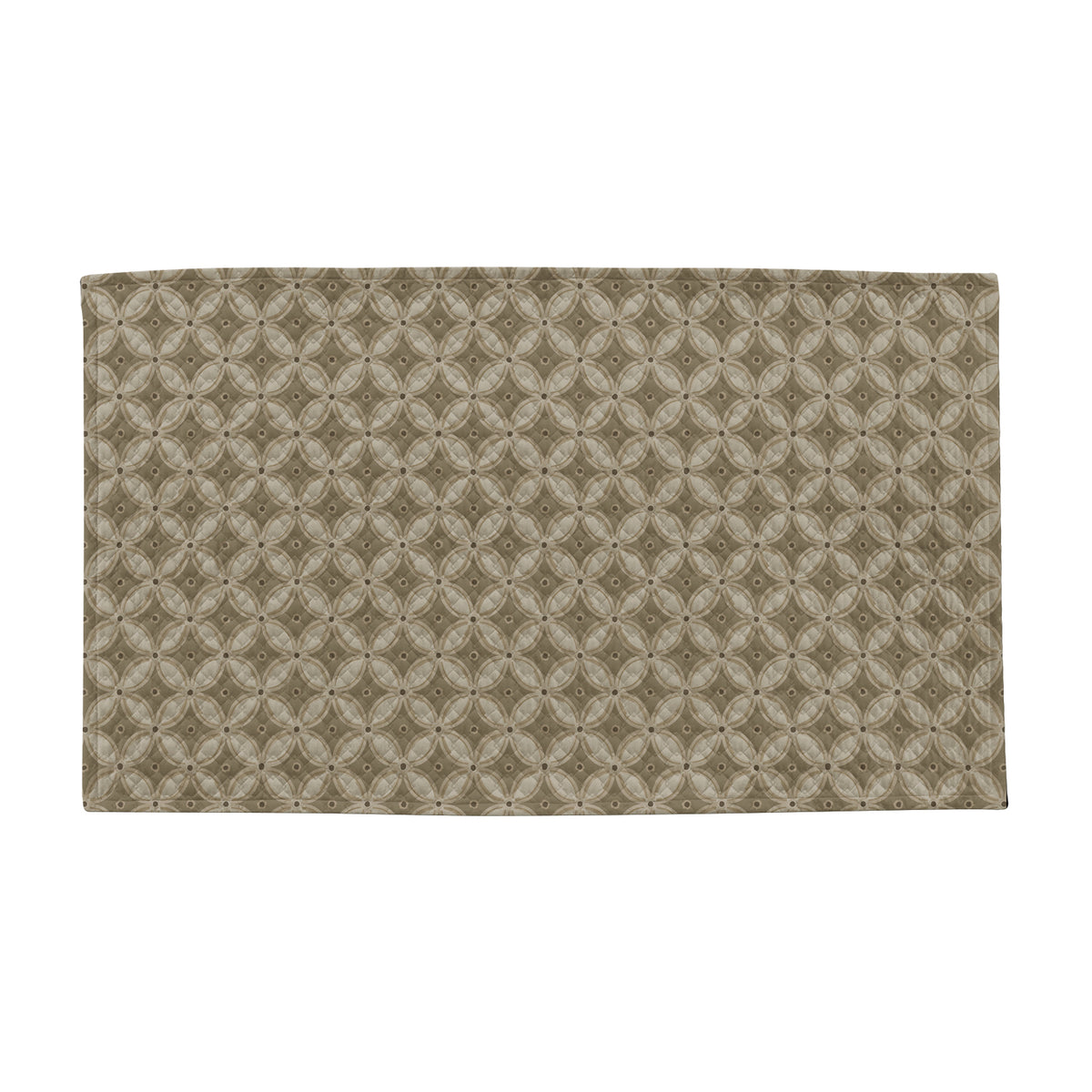 Tappeto Velluto Giardino Beige