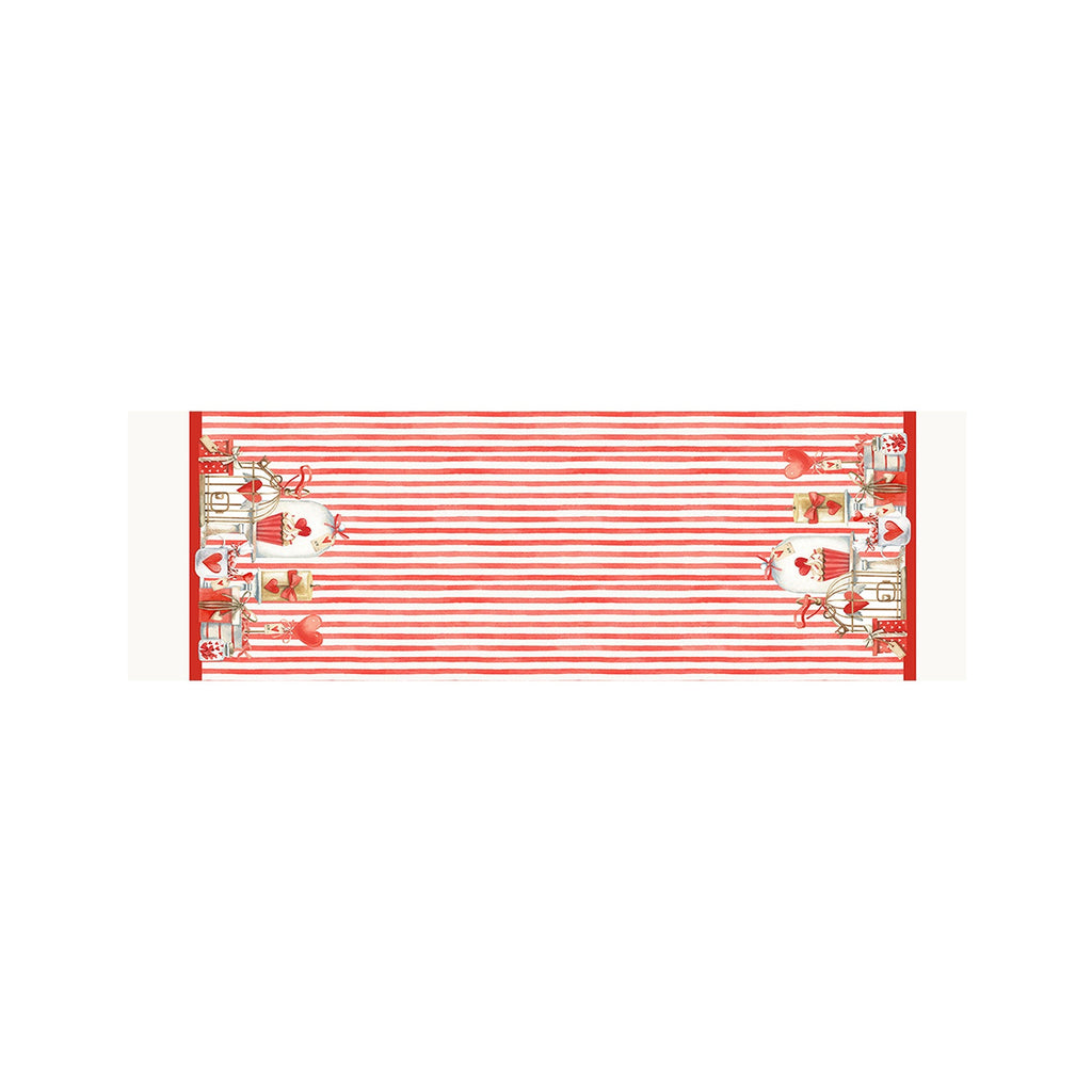 Runner Secret Love Righe rosse