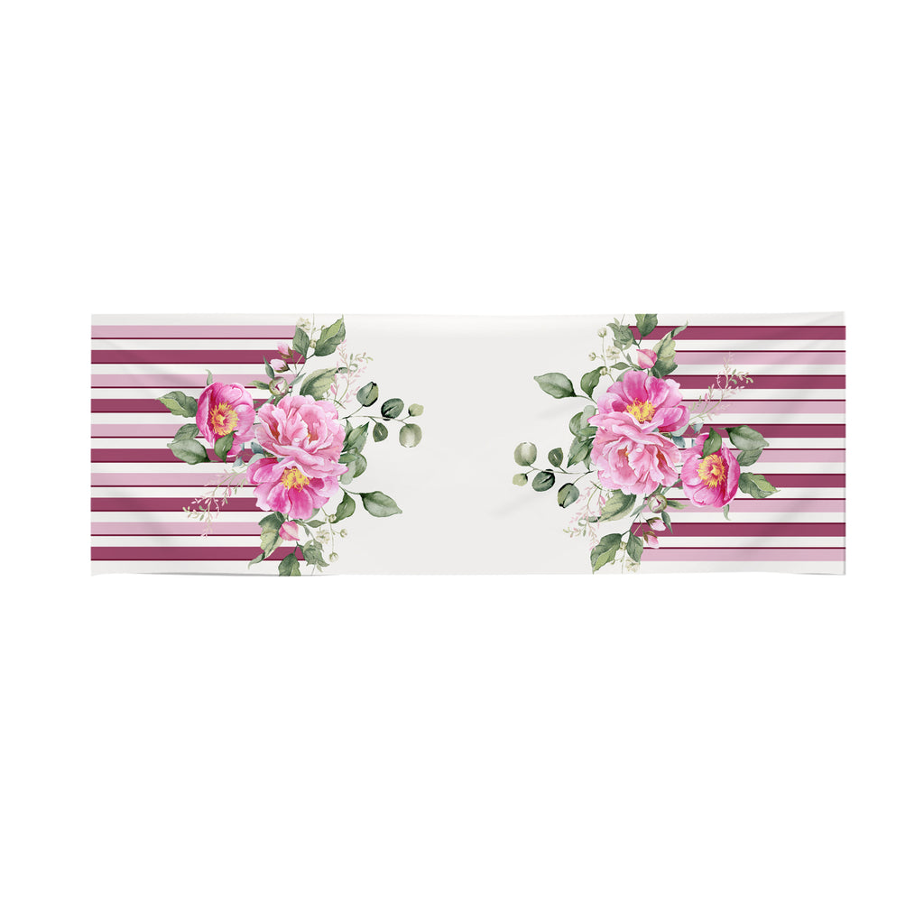 Peony pink runner