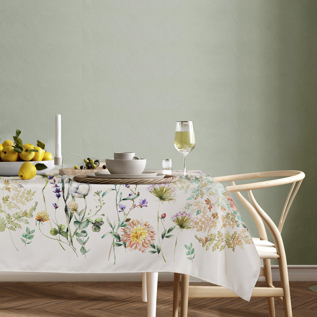 Achillea Ivory Tablecloth
